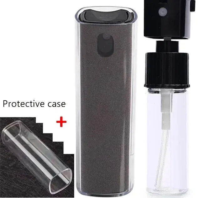 Ab 30€ ein gratis Geschenk🎁 2-in-1 Bildschirmreiniger Set – Sprühflasche & Mikrofasertuch für Handy, Tablet & Laptop (100% off)